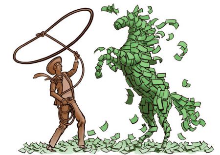 Lasso horse money