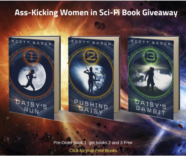 Ass-Kicking Women in Sci-Fi Book Giveaway (1)